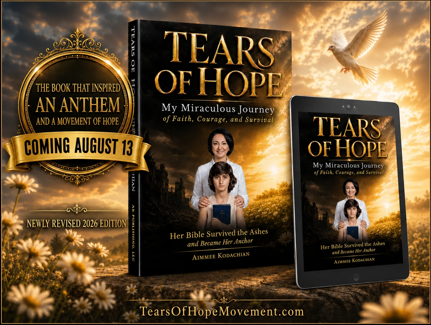 Tears of Hope Book Launch Ads